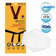 클린코리아 국내생산 식약처인증 대형 KF-94 x 100매 (50매입*2개)