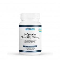 [라이프토콜] 엘 시스테인 500mg 100정 (아미노산/비타민함유)
