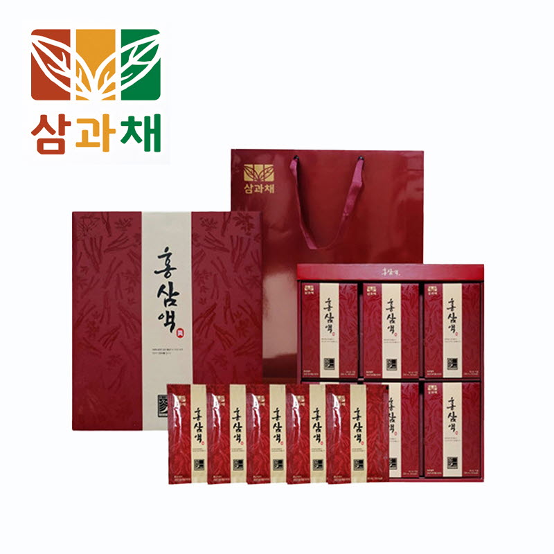 삼과채 6년근 금산 홍삼액 60ml x 30포