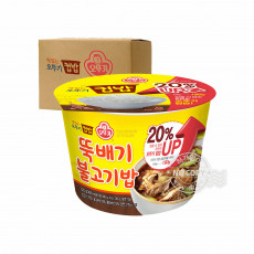 [박스] 오뚜기 컵밥 뚝배기불고기밥 320g 12입