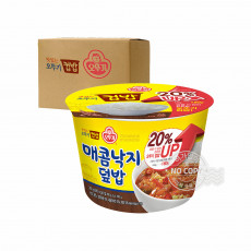 [박스] 오뚜기 컵밥 매콤낙지덮밥 280g 12입