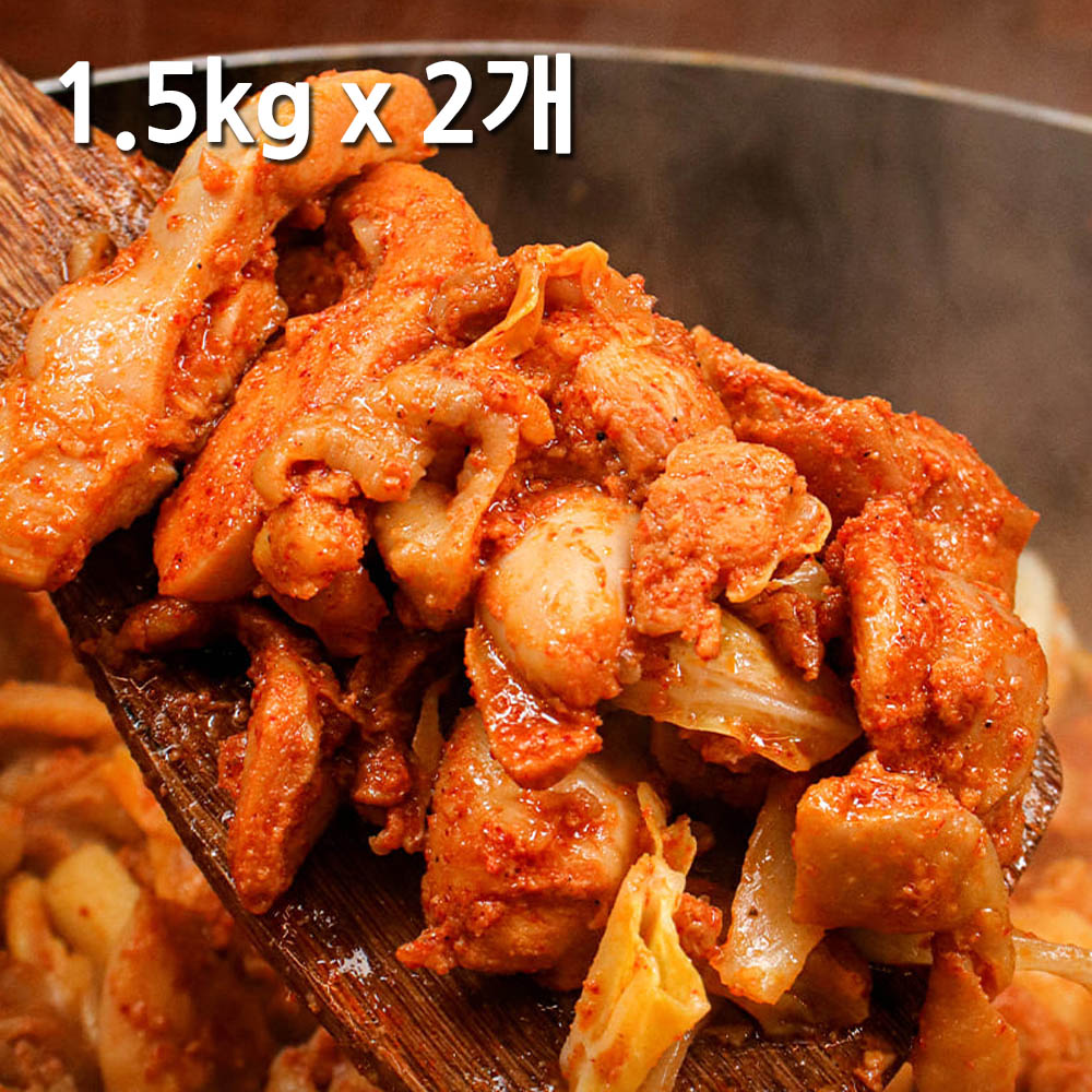 진짜 양념 춘천 왕닭갈비 1.5kg+1.5kg